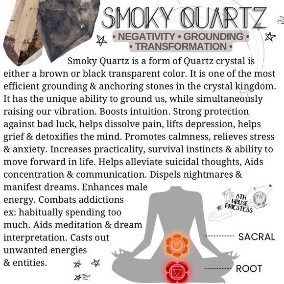 Wire Wrapped Smoky Quartz Point Sorcery Wand / Necklace / Oddity - Picture 10 of 16